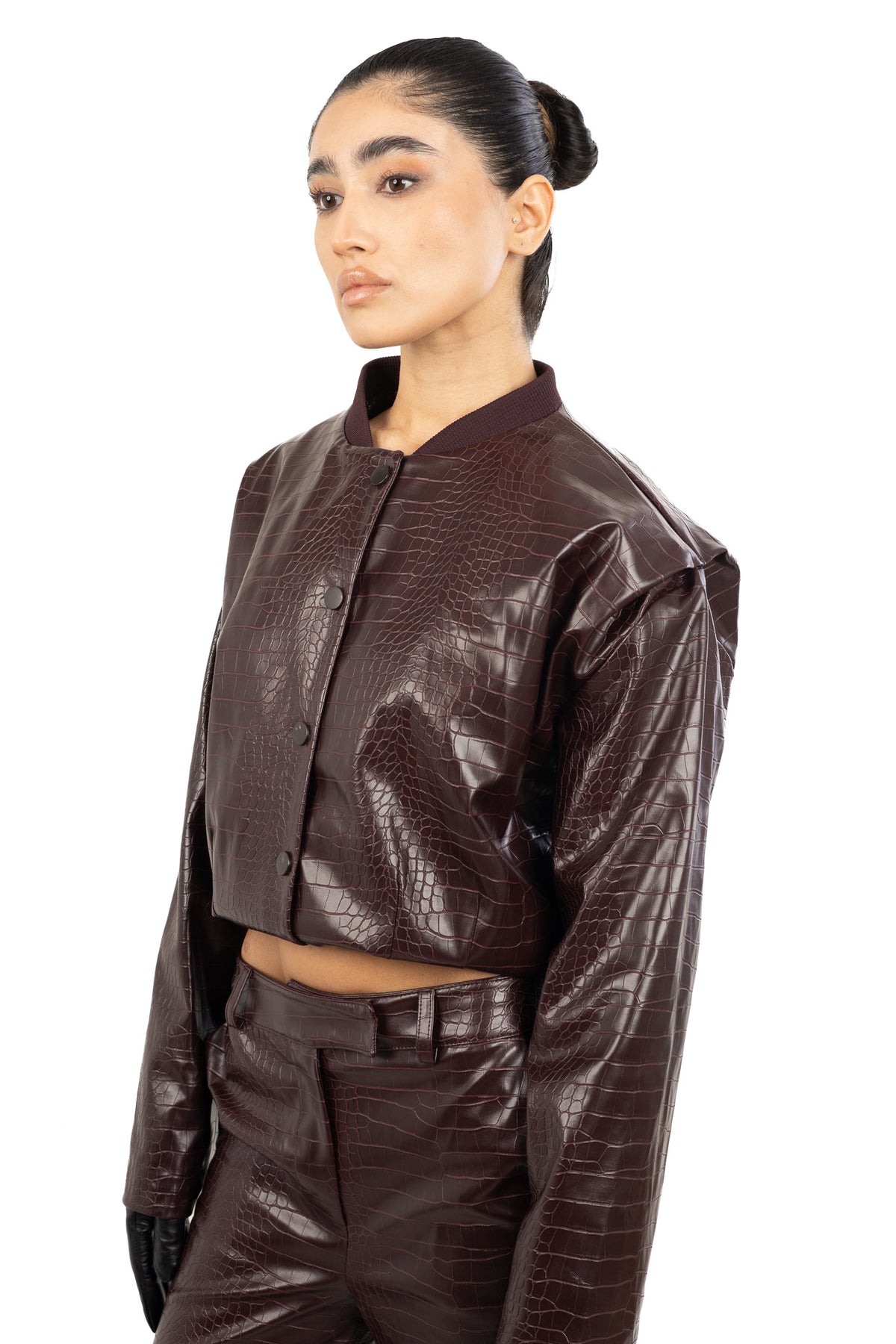 VELVYN Croco Jacke